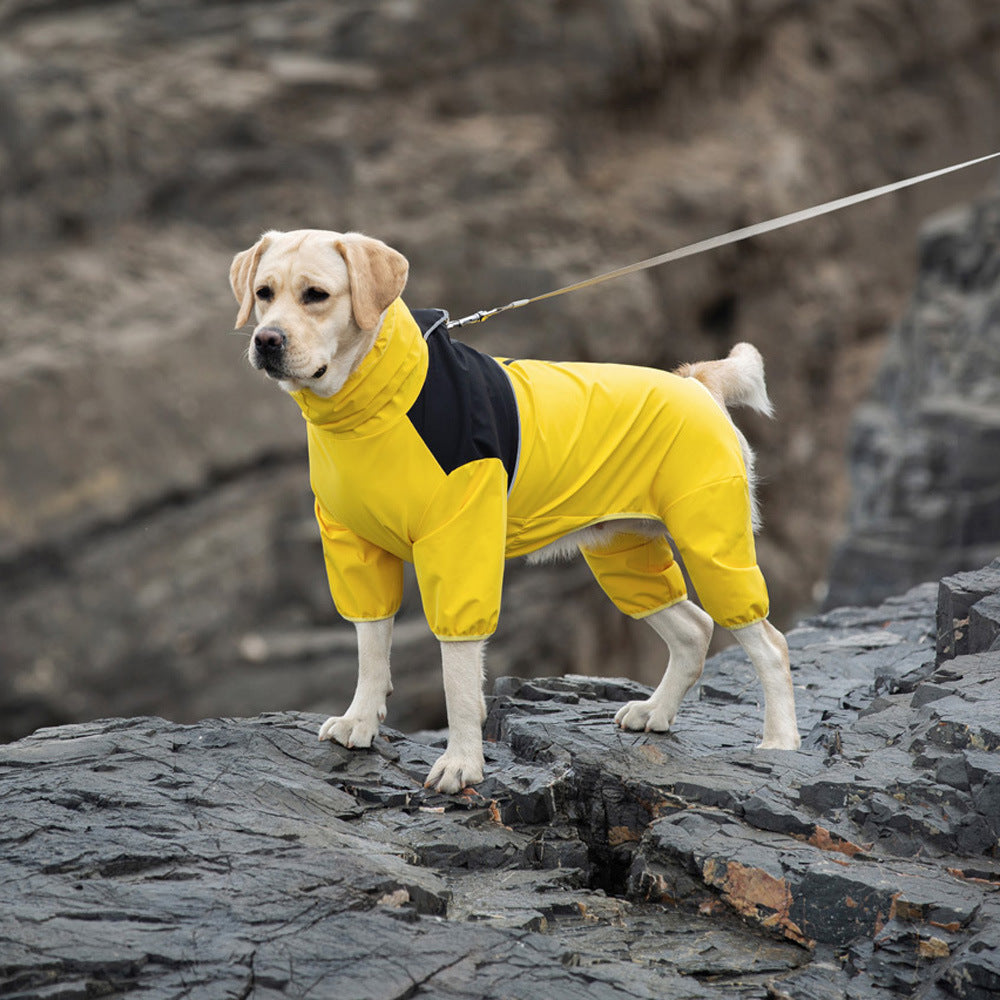 Pet dog raincoats and windbreakers